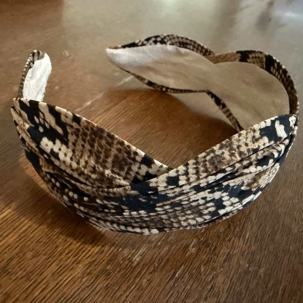 Snake Print Headband